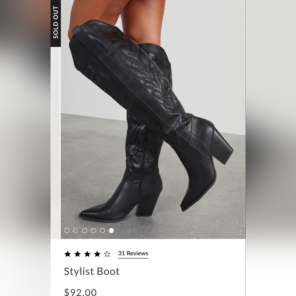 Black Western Boots
